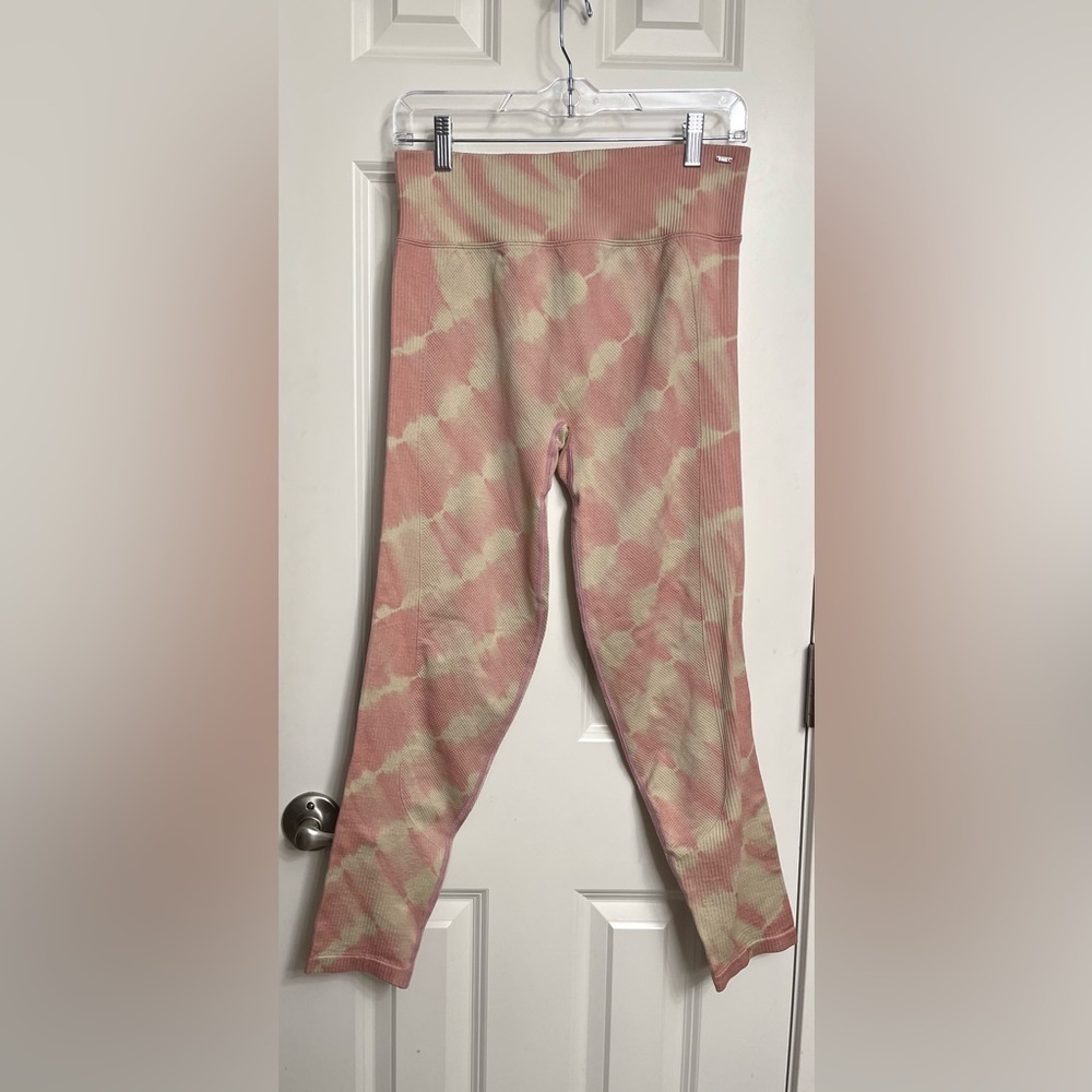 Victoria’s Secret PINK Active Seamless Tie Dye Leggings NWOT
